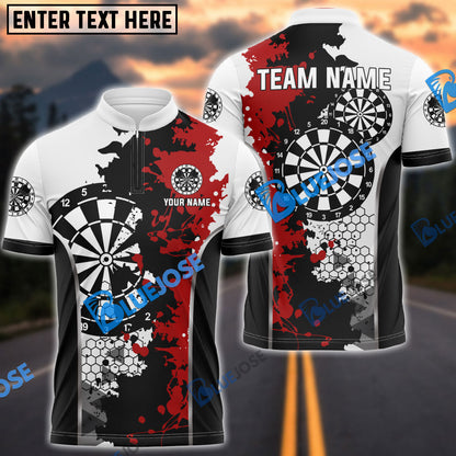 frenzidea Darts On Your Mark Personalized Name, Team Name 3D Shirt (4 Colors)