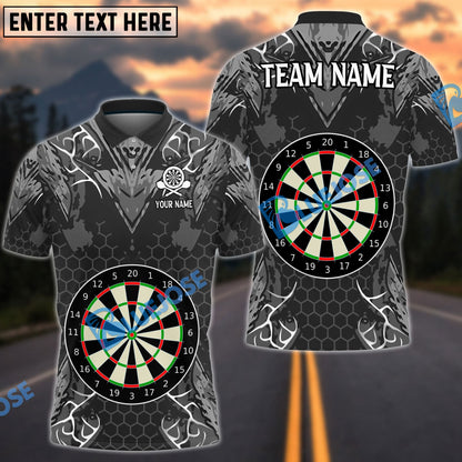 Frenzidea Darts Cybertron Personalized Name, Team Name 3D Shirt (4 Colors)