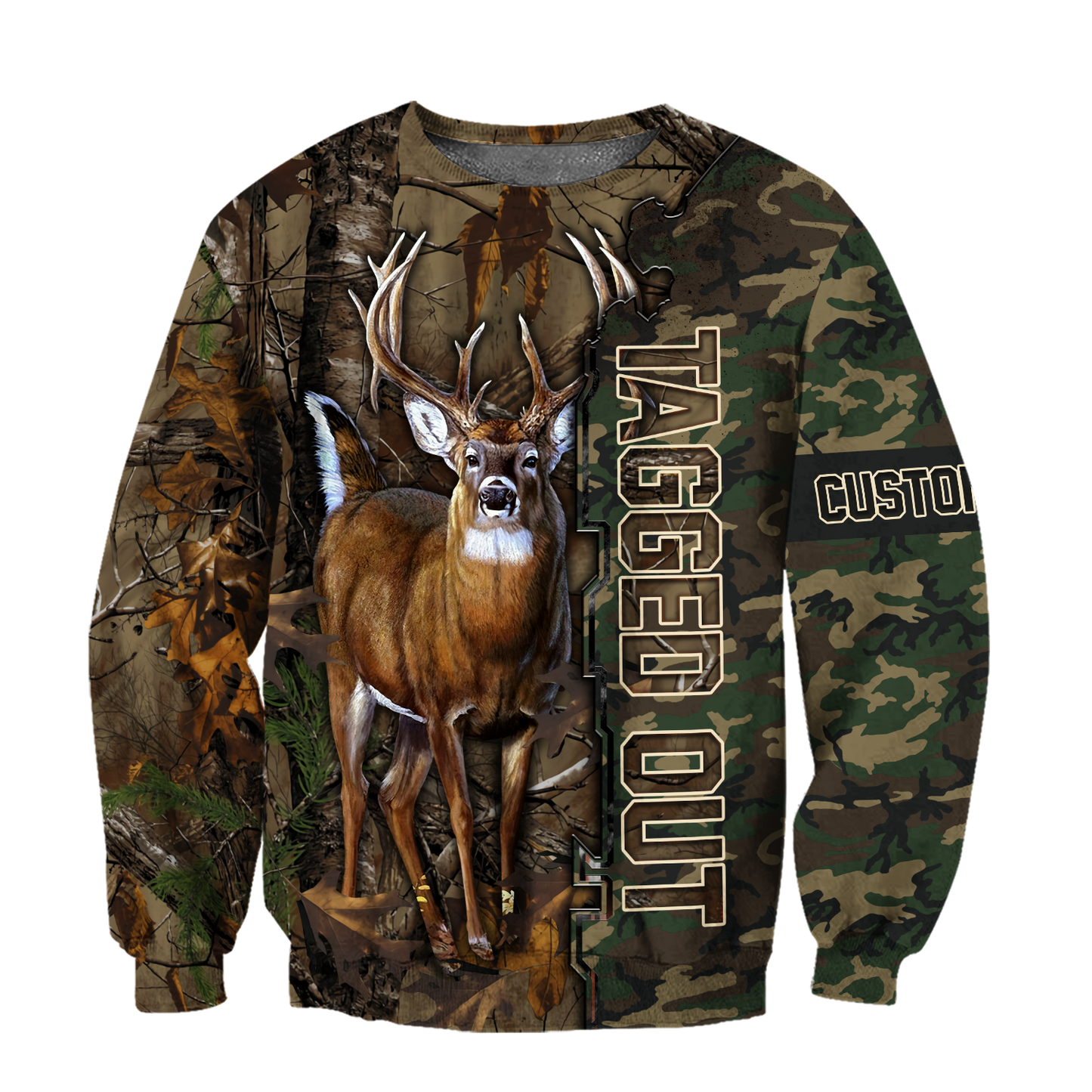 Frenzidea Custom Hunting Camo 3D Shirts