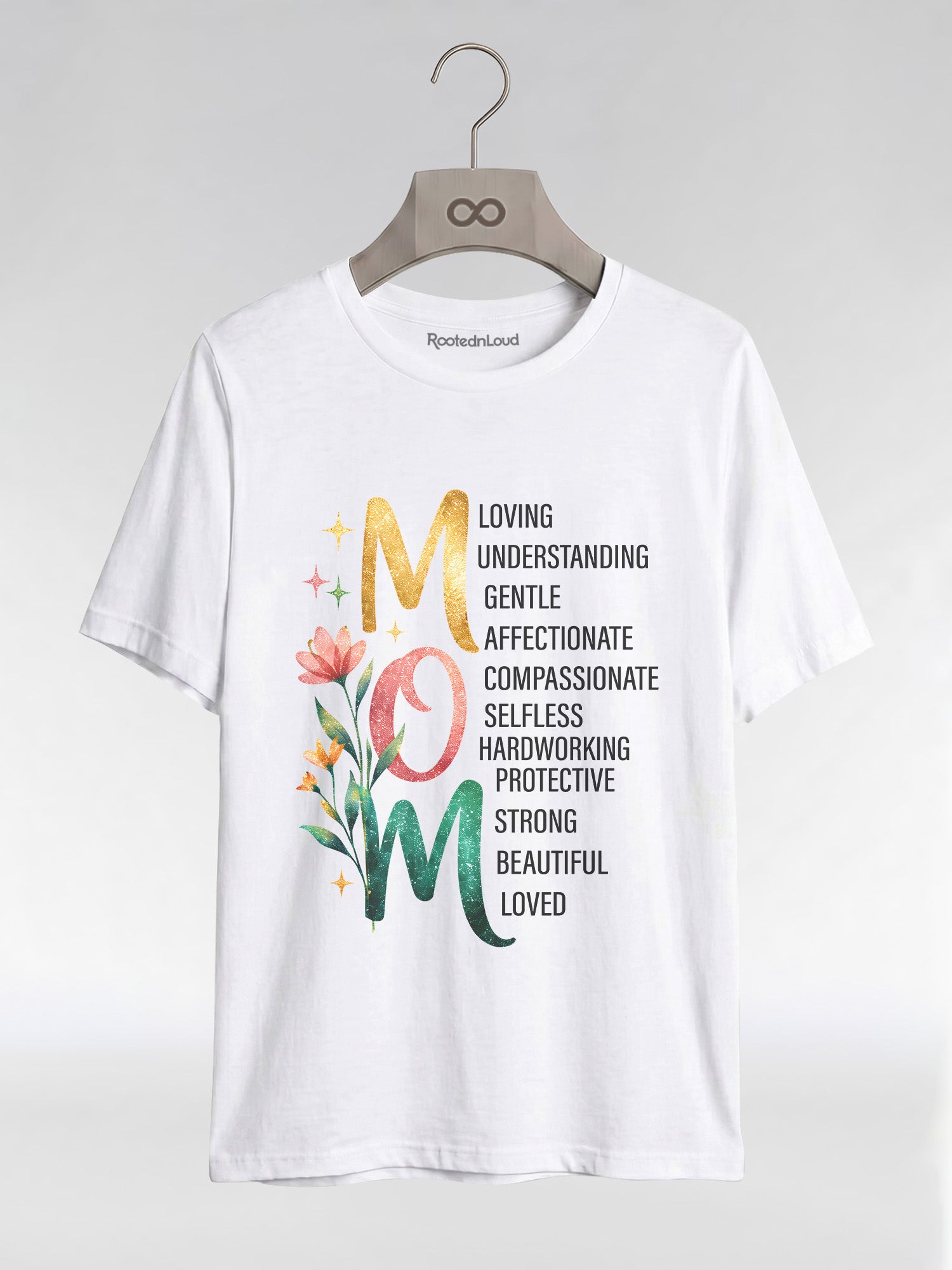 Black Mom Excellence: The Heart of the Family Graphic T-Shirt - RootednLoud