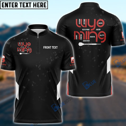 Frenzidea Wyoming Darts Custom Name Shirt