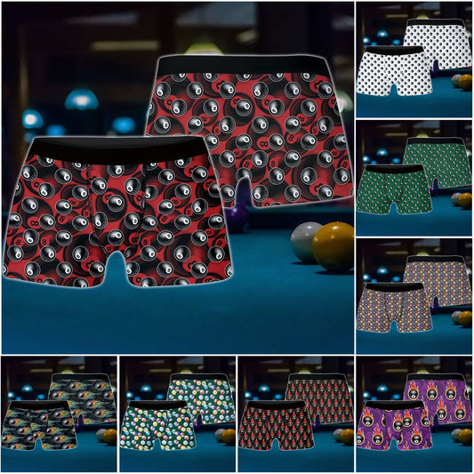 Frenzidea Billiard Ball Pattern Men's Boxer