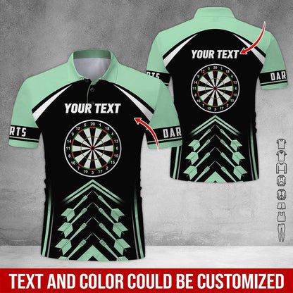 Frenzidea Love Darts Personalized Name 3D Shirt (12 Colors)