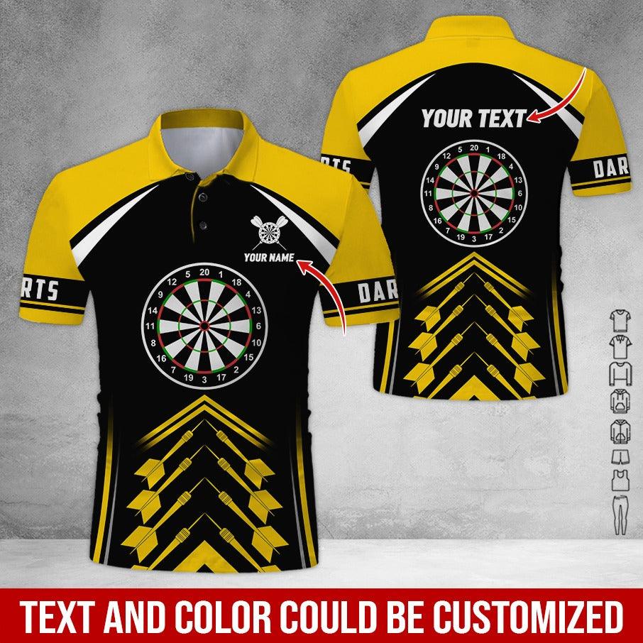 Frenzidea Love Darts Personalized Name 3D Shirt (12 Colors)