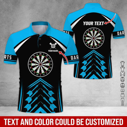 Frenzidea Love Darts Personalized Name 3D Shirt (12 Colors)