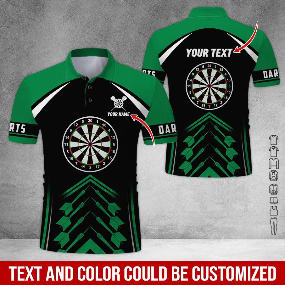 Frenzidea Love Darts Personalized Name 3D Shirt (12 Colors)