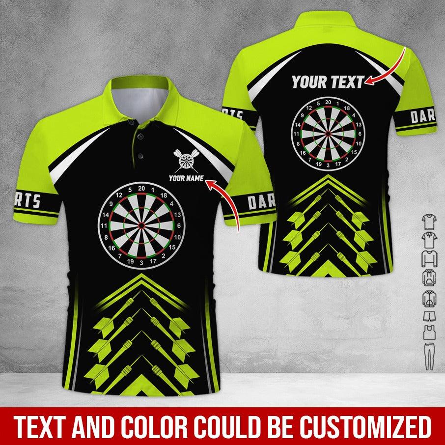 Frenzidea Love Darts Personalized Name 3D Shirt (12 Colors)