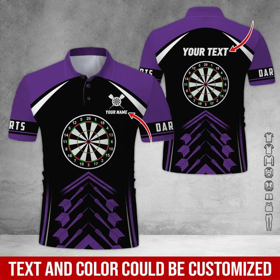 Frenzidea Love Darts Personalized Name 3D Shirt (12 Colors)