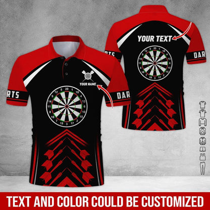 Frenzidea Love Darts Personalized Name 3D Shirt (12 Colors)