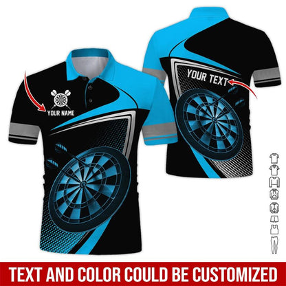 Frenzidea Love Darts Personalized Name 3D Shirt (6 Colors)