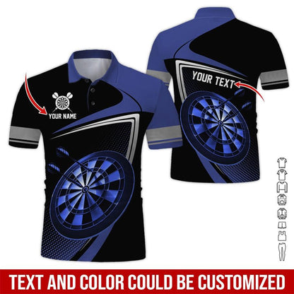 Frenzidea Love Darts Personalized Name 3D Shirt (6 Colors)