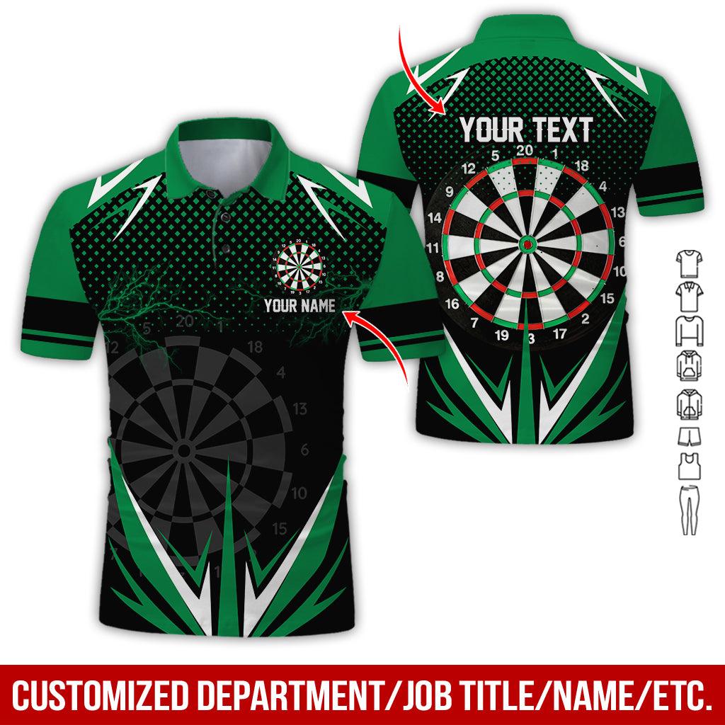 Frenzidea Thunder Darts Personalized Name, Team Name 3D Shirt (12 Colors)