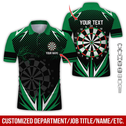 Frenzidea Thunder Darts Personalized Name, Team Name 3D Shirt (12 Colors)