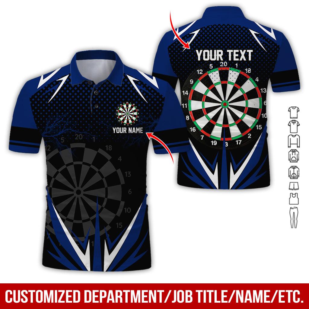 Frenzidea Thunder Darts Personalized Name, Team Name 3D Shirt (12 Colors)