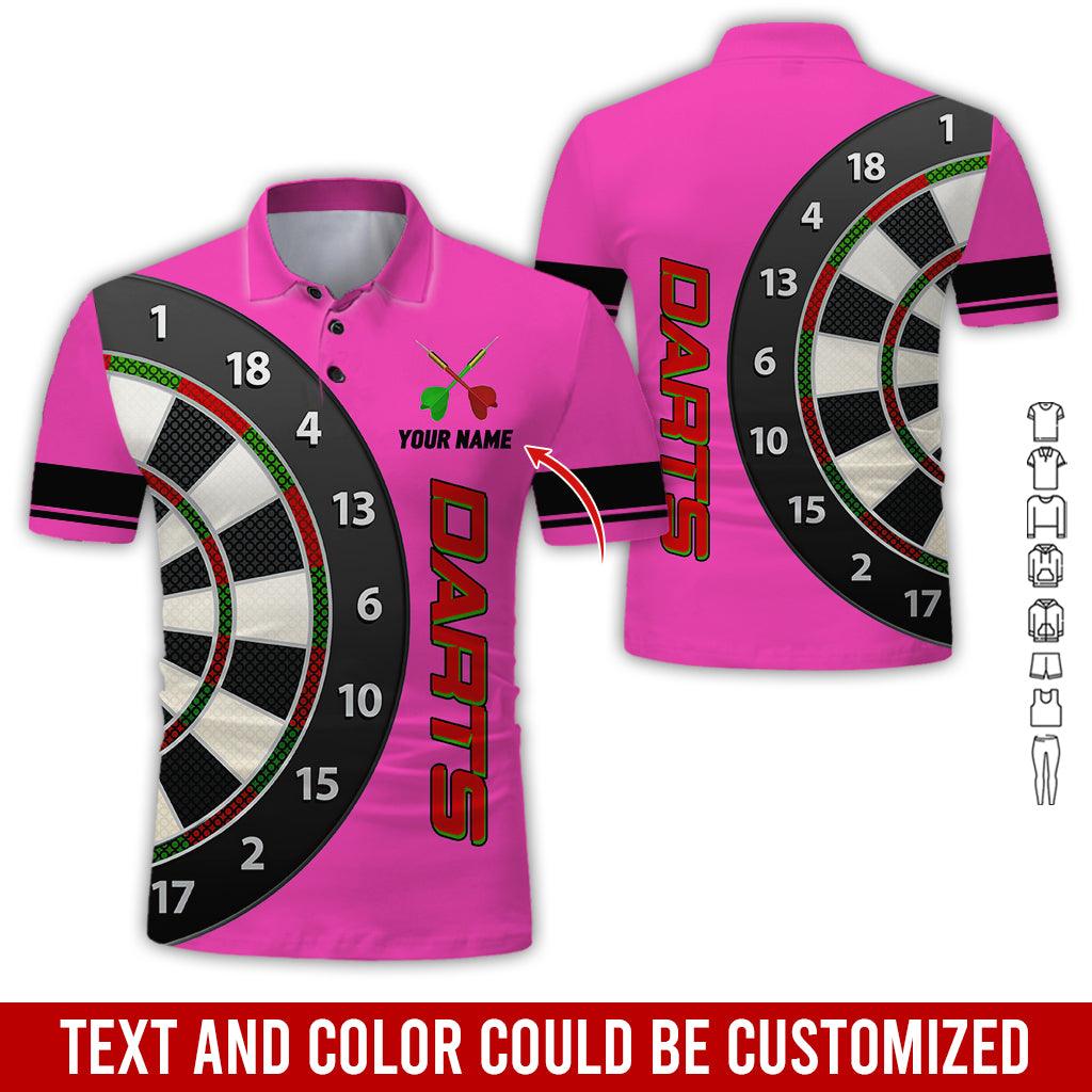 Frenzidea Darts Is My Love Personalized Name 3D Shirt (12 Colors)