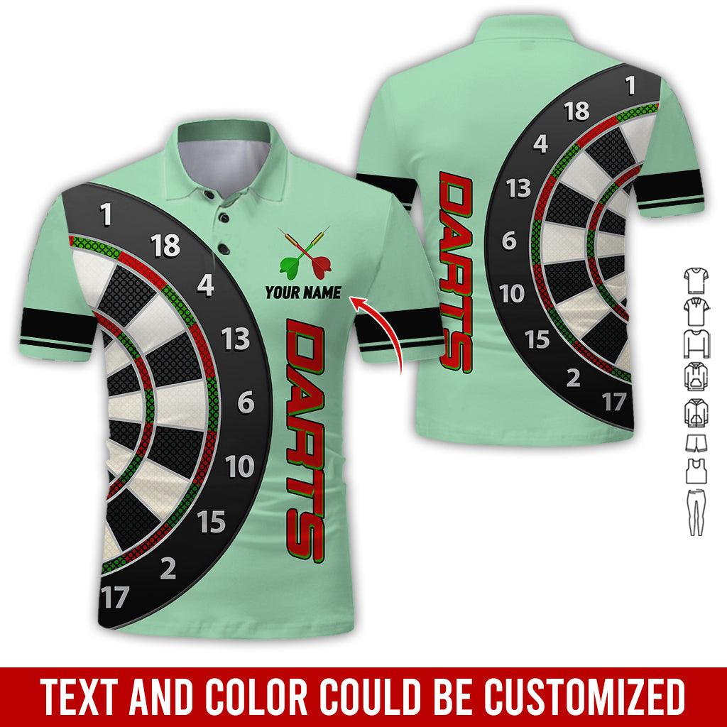 Frenzidea Darts Is My Love Personalized Name 3D Shirt (12 Colors)