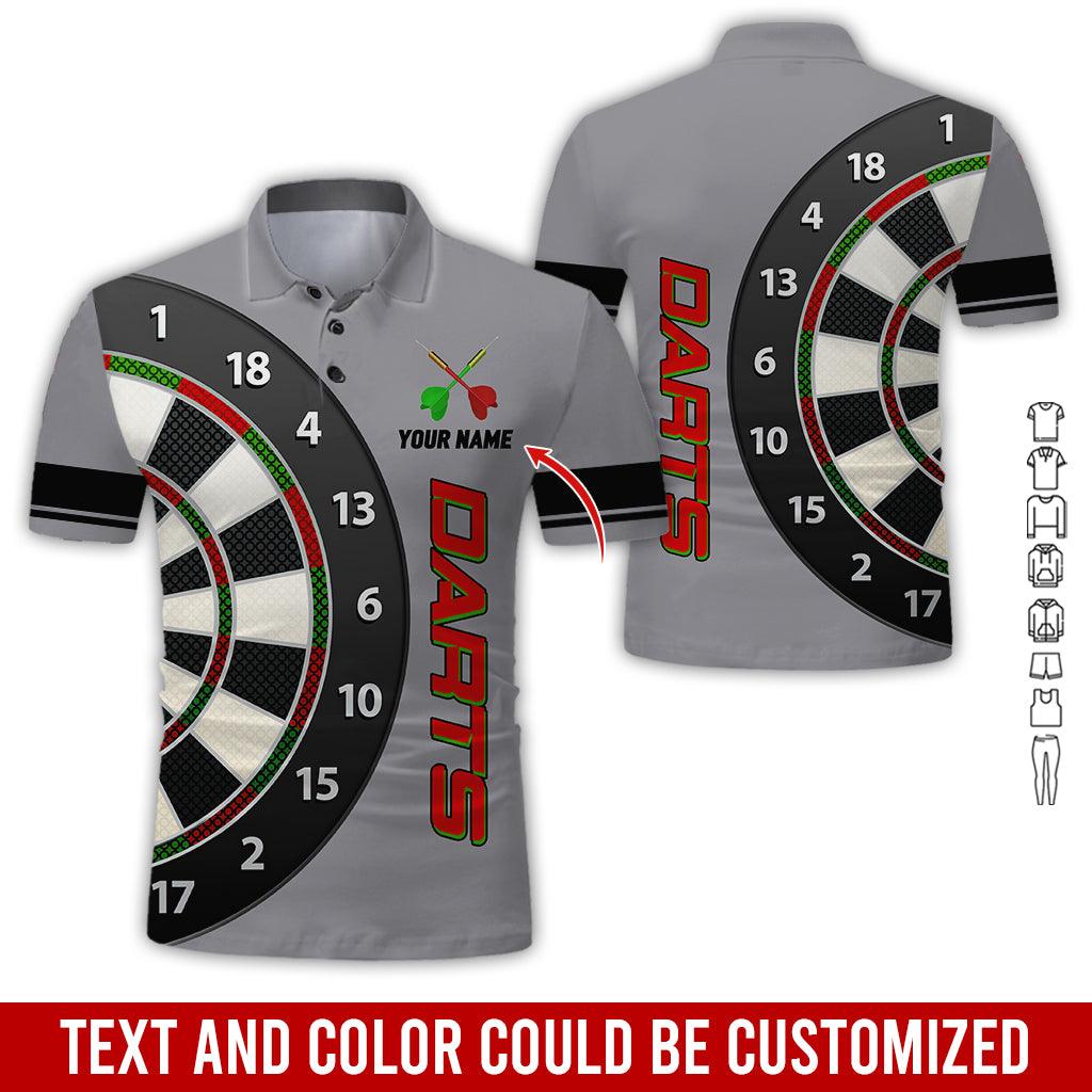 Frenzidea Darts Is My Love Personalized Name 3D Shirt (12 Colors)