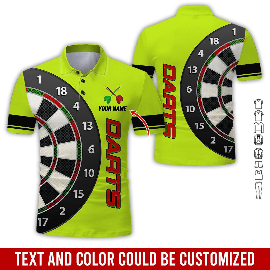 Frenzidea Darts Is My Love Personalized Name 3D Shirt (12 Colors)