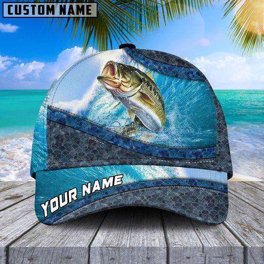 Frenzidea Magic Bass Fishing Personalized Cap