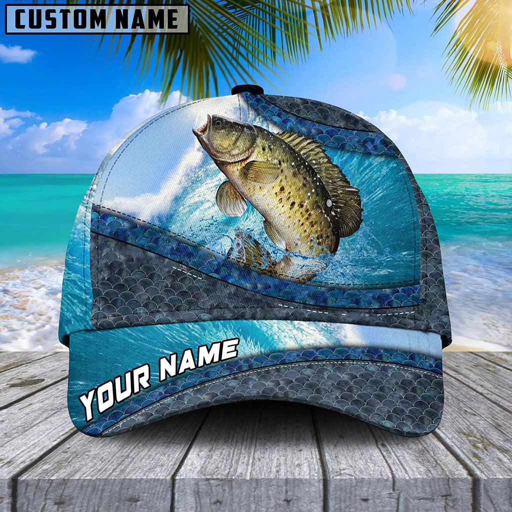 Frenzidea Magic Crappie Fishing Personalized Cap