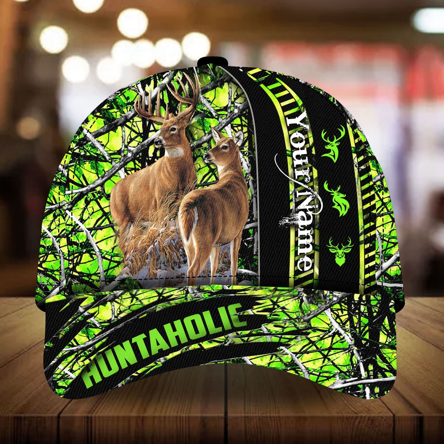 frenzidea The Best Huntaholic Hunting 3D Cap (6 Colors)
