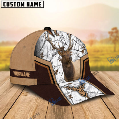 frenzidea Elk Hunting Premium Personalized Name Cap