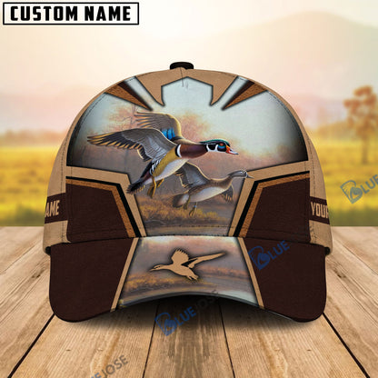 frenzidea Duck Hunting Premium Personalized Name Cap
