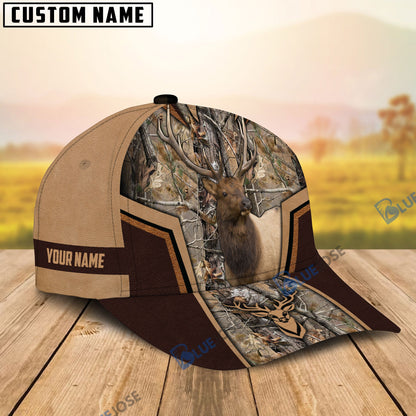 frenzidea Elk Hunting Premium Personalized Name Cap