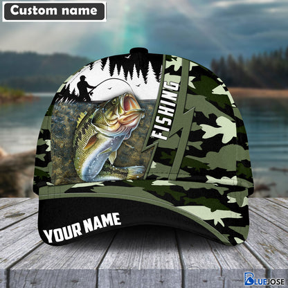 Frenzidea Bass Personalized Fishing Classic Cap