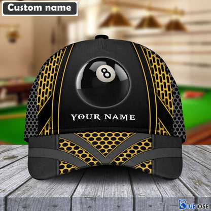 Frenzidea Personalized Billiards Net Pattern Cap (8 colors)