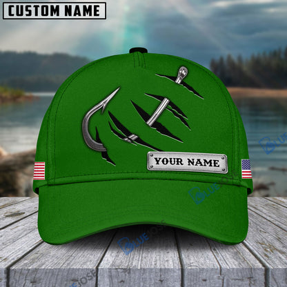frenzidea Personalized Fishing Hook Classic Cap