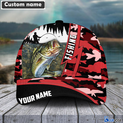 Frenzidea Bass Personalized Fishing Classic Cap