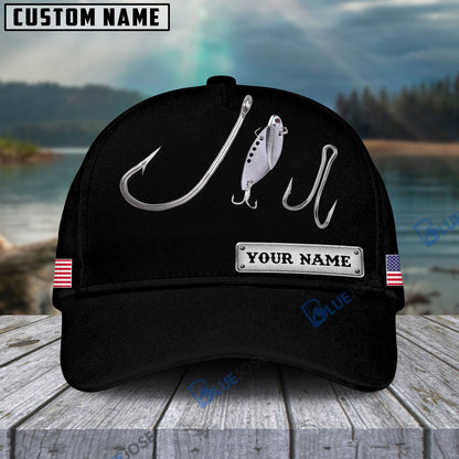 frenzidea Personalized Fishing Hook Classic Cap