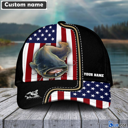 Frenzidea Catfish Personalized Fishing Classic Cap