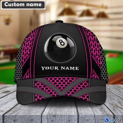 Frenzidea Personalized Billiards Net Pattern Cap (8 colors)
