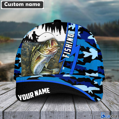 Frenzidea Bass Personalized Fishing Classic Cap