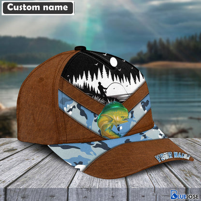 Frenzidea Mahimahi Personalized Fishing Classic Cap