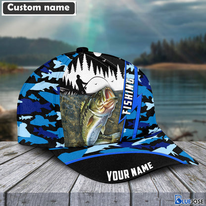 Frenzidea Bass Personalized Fishing Classic Cap