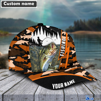 Frenzidea Bass Personalized Fishing Classic Cap
