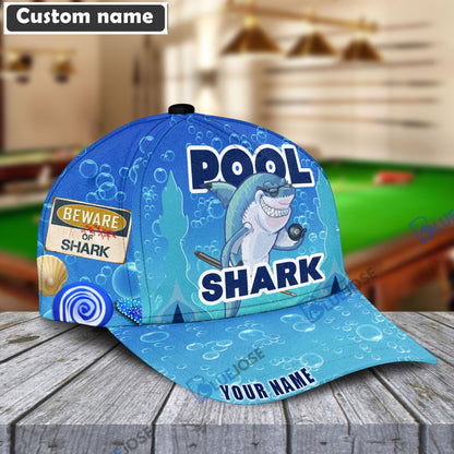 Frenzidea Billiards Pool Shark Personalized Name Cap