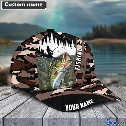 Frenzidea Bass Personalized Fishing Classic Cap