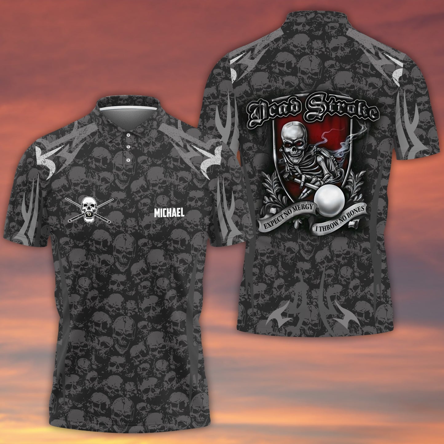 Frenzidea Billiards Dead Stroke Personalized 3D Shirt