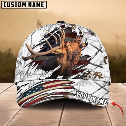 Frenzidea Premium Elk Hunting Personalized Cap