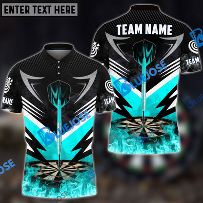 frenzidea Darts Dainsleif Flame Personalized Name, Team Name 3D Shirt (6 Colors)