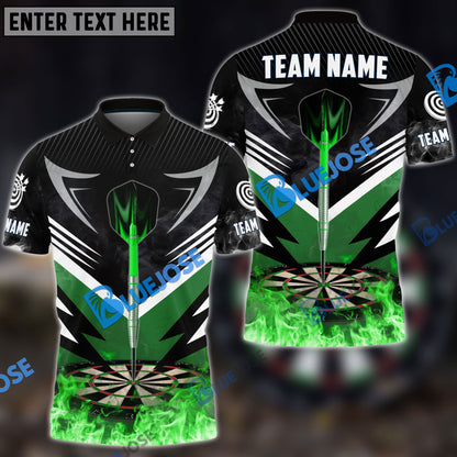 frenzidea Darts Dainsleif Flame Personalized Name, Team Name 3D Shirt (6 Colors)