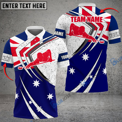 Frenzidea Personalized Name, Personalized Team UK Flag And Novuss Disk Shirt