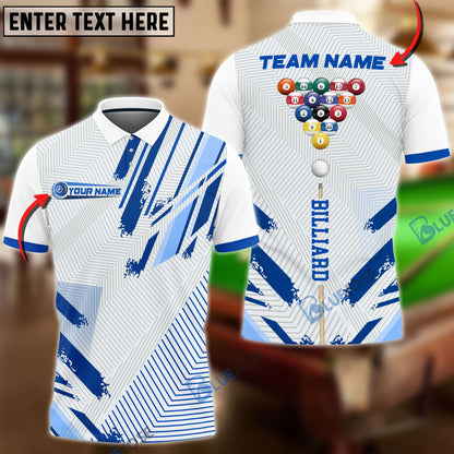frenzidea Billiards Ball 8 Sport Tournament Personalized Name, Team Name Unisex Shirt ( 6 Colors )