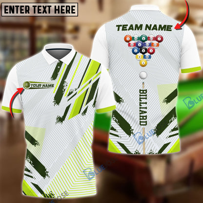 frenzidea Billiards Ball 8 Sport Tournament Personalized Name, Team Name Unisex Shirt ( 6 Colors )