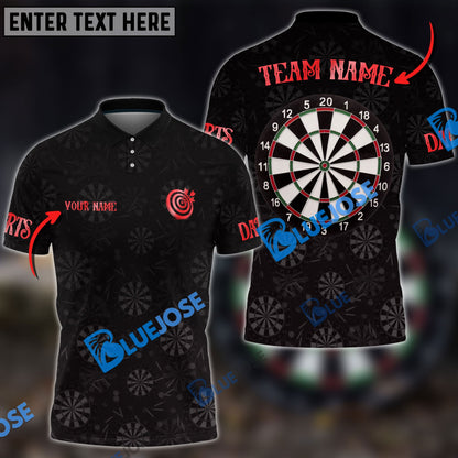 Frenzidea Darts Golden Time Personalized Name, Team Name 3D Shirt (4 Colors)