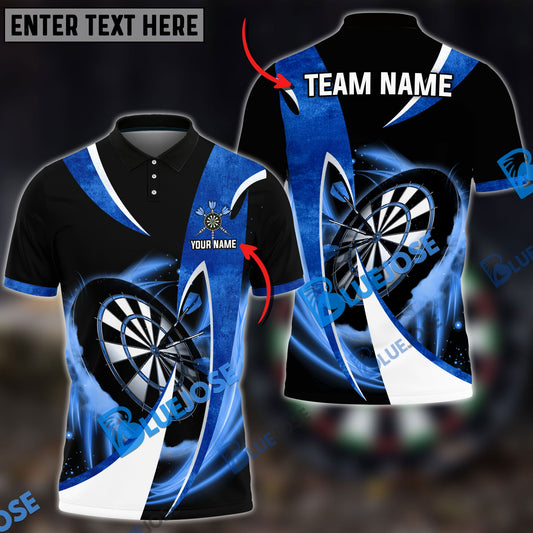 Frenzidea Darts Wind Blade Personalized Name, Team Name 3D Shirt (4 Colors)
